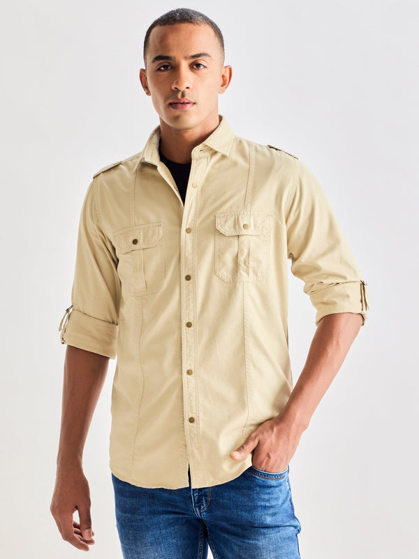 Buy Cream Shirts for Men by LEVIS Online | Ajio.com